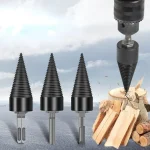 32 42mm Wood Drill Bit Twist Firewood Splitting Drill Bit Wood Splitter Screw Cones (New)