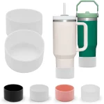 1 2 7.5cm Silicone Cup Boot Bottom Anti slip Protective Sleeve Cover For Stanley 40oz (New)