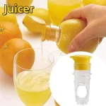 Plastic Manual Citrus Juicer Mini Lemon Juicer Orange Squeezer Easy Juice Extractor (New)