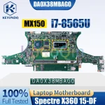 DA0X38MBAG0 HP Spectre X360 15-DF Notebook Mainboard i7-8565U N17S-G1-A1 (New)
