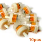 10 Professional Motorcycle Oil Filter Inline Gas Fuel Filter Gasoline Filters Tool For (New)