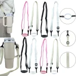 1 High quality Upgraded Adjustable Polyester Water Bottle Shoulder Strap   Durable, Fits Most (New)