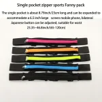1 Waist Bag Packs Mens and womens outdoor Waist pack Waterproof Elastic for (New)