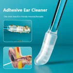 24 Disposable Silicone EarWax Remover sticky ear pick For Kids Olders Adult S L (New)