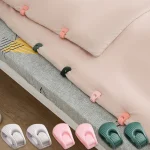 6Duvet Cover Clips, Anti Slip Quilt Holder Clips, Quilt Sheet Holder Comforter Fasteners Grippers (New)