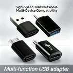 USB C to C Adapter OTG Data Charging Converter Micro Female to C, Suitable (New)