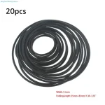76HD 20Pcs 1.5mm Cassette Tape Rubber DVD Cassette Tape Recorder (New)
