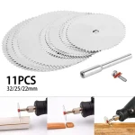 Galacok 11  Mini Circular Saw Blade Electric Grinding Cutting Disc Rotary Tool (New)