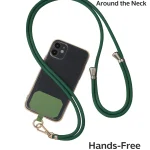 Hands Free Phone Lanyard Adjustable Long Thick Neck Strap Shoulder Strap Universal Mobile Phone (New)