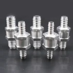 One Way 6 8 10 12 14 16mm 6 Size Valves Aluminium Alloy Fuel Non Return Check Valve (New)