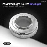 WYLIE WL-208V Dual Polarization Microscope Ring Lamp Anti Reflective Restoration (New)