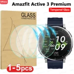 Tempered Glass Amazfit Active 3 Premium Smartwatch Screen Protector (New)
