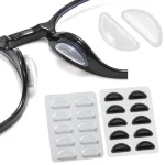 46152 Pairs Super Sticky Anti Slip Eyeglass Nose Pads Soft Silicone Adhesive Glasses (New)