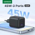 UGREEN 45W GaN Charger PD3.0 PPS QC3.0 USB C Fast Charger For Samsung (New)
