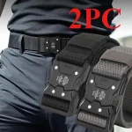 Two MenS Belts, Stylish Denim Belts, Versatile MenS Belts, Outdoor Sports Belts, Training, (New)