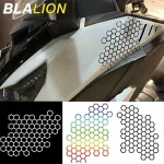 BLALION Motorcycle Sticker Honeycomb Helmet Decals Stickers Car Refit Creative Body Decoration Decals (New)