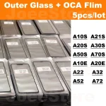 5 Front Outer Glass With OCA Film For Samsung Galaxy A10S A20S A30S (New)