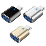 LED USB 3 To Type C Adapter OTG To USB (New)