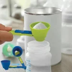 Durable PP Material Mess Free Protein Powder Scoop   Sliding Funnel for Milk & (New)
