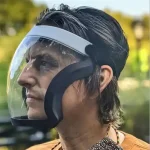 Full Face Protection Anti Droplet Mask Anti Fog Anti Splash Head Wear Glasses (New)