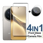 Full Cover Tempered Glass ViVo X200 Pro Screen Protector (New)