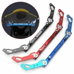 Red Motorcycle Mirror Seat Multifunctional Extension Bar Balance Bar Cross Bar Steering Wheel (New)