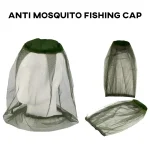 Anti Mosquito Fishing Cap 1 Breathable Adjustable Mesh Fishing Hat Net For Men (New)