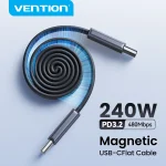 Vention 240W Magnetic USB C Cable USB C to Type (New)