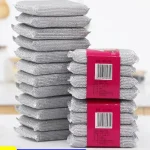 4, Kitchen Dishwashing Sponge, Does Not Hurt Pot Brush Pot Artifact, Household Scratch free (New)