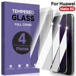 4-HD Clear Tempered Glass Huawei Mate 80 Pro (New)