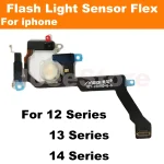 1 Flash Light Sensor Flex Cable For iphone 13 14 12 Pro Max (New)