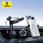 Baseus Car Phone Holder Auto Clamping Gravity Metal Air Vent Phone Mount Never (New)
