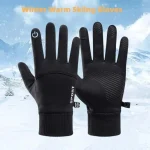 Winter Waterproof Mens Gloves Windproof Sports Fishing Touchscreen Driving Motorcycle Ski Non slip Warm (New)