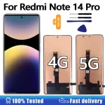 6.67"AMOLED LCD Xiaomi Redmi Note 14 Pro 4G 5G (New)