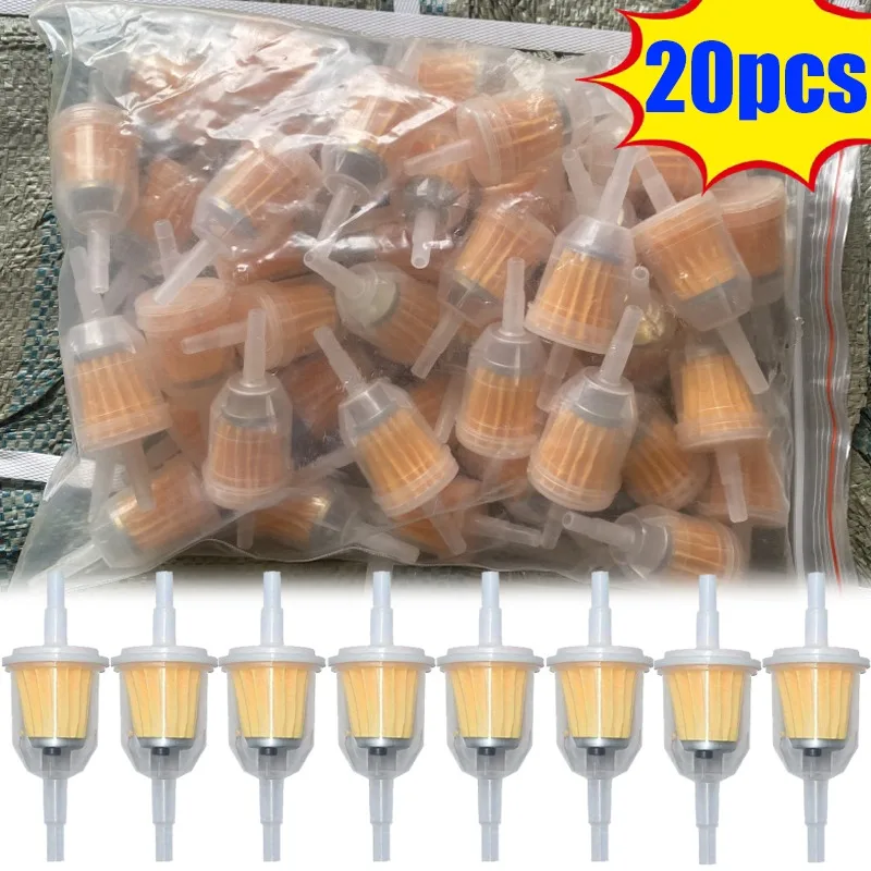 S41655b77f3fd44cead0378a1c18c17b5c 1 20 Universal Inline Gas Fuel Filter 6MM 8MM Car Fuel Oil Filter Pipe for (New) - Image 1