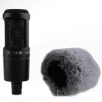 Artifical Fur Windscreen Cover Microphone Windproof Windshield Pop Filter For (New)