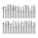 50 Bag Dental Diamond Burs Drill FG 1.6mm Bur For High Speed Handpiece Denspay (New)