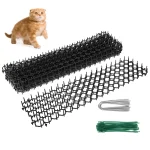 46183  Garden Prickle Strip Dig Stop Cat Repellent Deterrent Mat Anti cat Prickle (New)