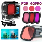1/4pcs Pink Red Color Filters Kit GoPro 13 12 (New)