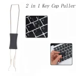 Universal 2 In 1 Multi Purpose Mechanical Keyboard Key Cap Puller Keycap Shaft Remover Button Extractor (New)