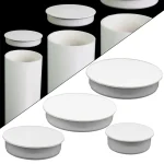 50 75 110 160mm Thickened PVC Inner Blocking Cap Sewer Pipe Protective Cover Insert Water Stop (New)