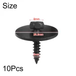 10 8mm Hex Screw Bolt Retainer Fender Liner Under Cover Screw for Mercedes (New)