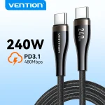 Vention 240W Cable Type C to Type C Cable USB (New)