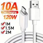10A Fast Charging Wire Micro USB Mobile Phone Cable Charger (New)