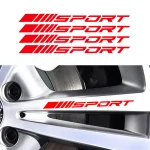 46120  Car Stickers Universal Wheels Rims Sport Racing DIY Stripes Decorative Stickers (New)
