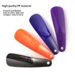 16cm Single Piece Short Handle Plastic Shoe Horn Handle Shoehorn Advanced Solid (New)