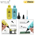 Wylie Double Leak-proof Inside Outside ESD Liquid Dispenser Plastic Container (New)