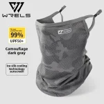 Anti UV Cycling Mask Sunscreen Face Cover Breathable Ice Silk Face Scarf Men Women (New)