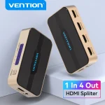 Vention HDMI Splitter 1 In 4 Out HD 4K/30Hz HDMI (New)