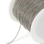 10meter roll Stainless Steel Chain Basic Bluk Chains For DIY Jewelry Making (New)